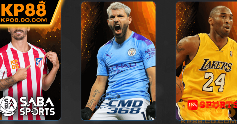 Giao diện sảnh cá cược thể thao KP88 uy tín